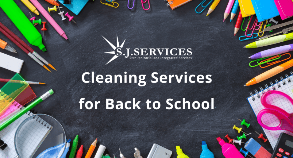 Back to school cleaning services